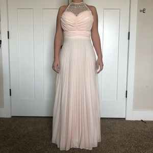 Light pink formal dress